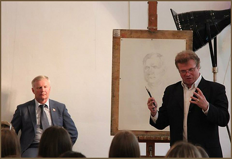 Igor Babailov, Speaker, Master portrait demonstrations.