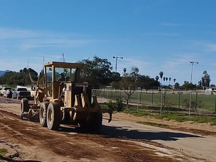 Gobierno de Claudia Agatón intensifica rehabilitación de vialidades en Maneadero