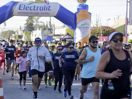 Con más de mil participantes Gobierno de Ensenada realiza con éxito la Carrera Atlética del Día del Policía 5K