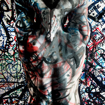Bodypainting, Bodypainting-Fotoshooting, Grafitti, Irene Bizic, Irene E. Bizic Fotografie