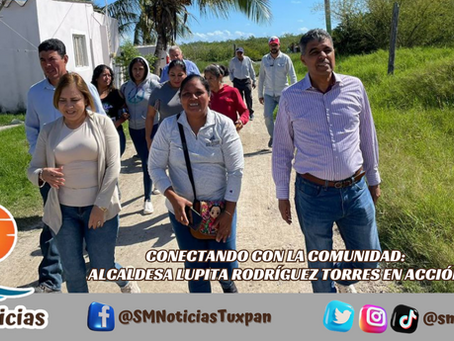 Alcaldesa Lupita Rodríguez: Compromiso en Acción por Tamiahua
