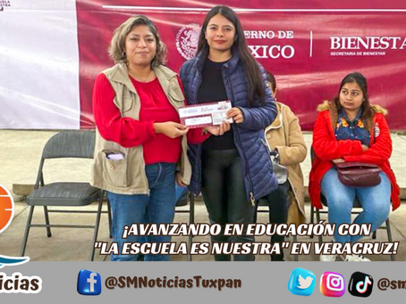 Avances Educativos en Veracruz: Entrega de Recursos del Programa "La Escuela es Nuestra"