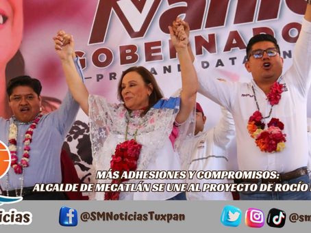 Esteban Ramírez Zepeta anuncia la incorporación del alcalde Bonifacio Antonio Sosa al movimiento liderado por Rocío Nahle García.