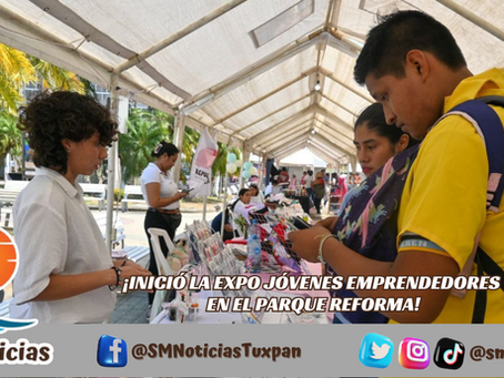 ¡Inició la Expo Jóvenes Emprendedores en el Parque Reforma!