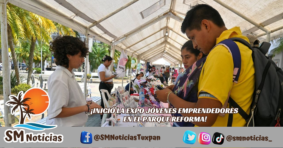 ¡Inició la Expo Jóvenes Emprendedores en el Parque Reforma!