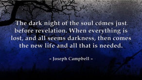 Ascended One on the Dark Night of the Soul