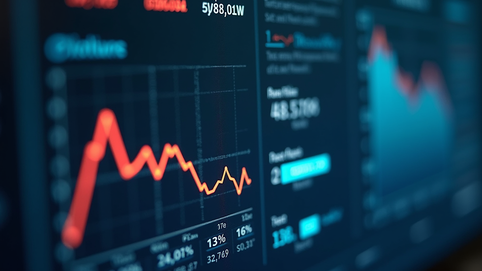 Close-up view of a cybersecurity dashboard showing risk metrics