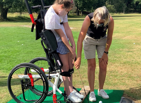 Onze eerste Junior G-golf initiatie @ De Krikskens