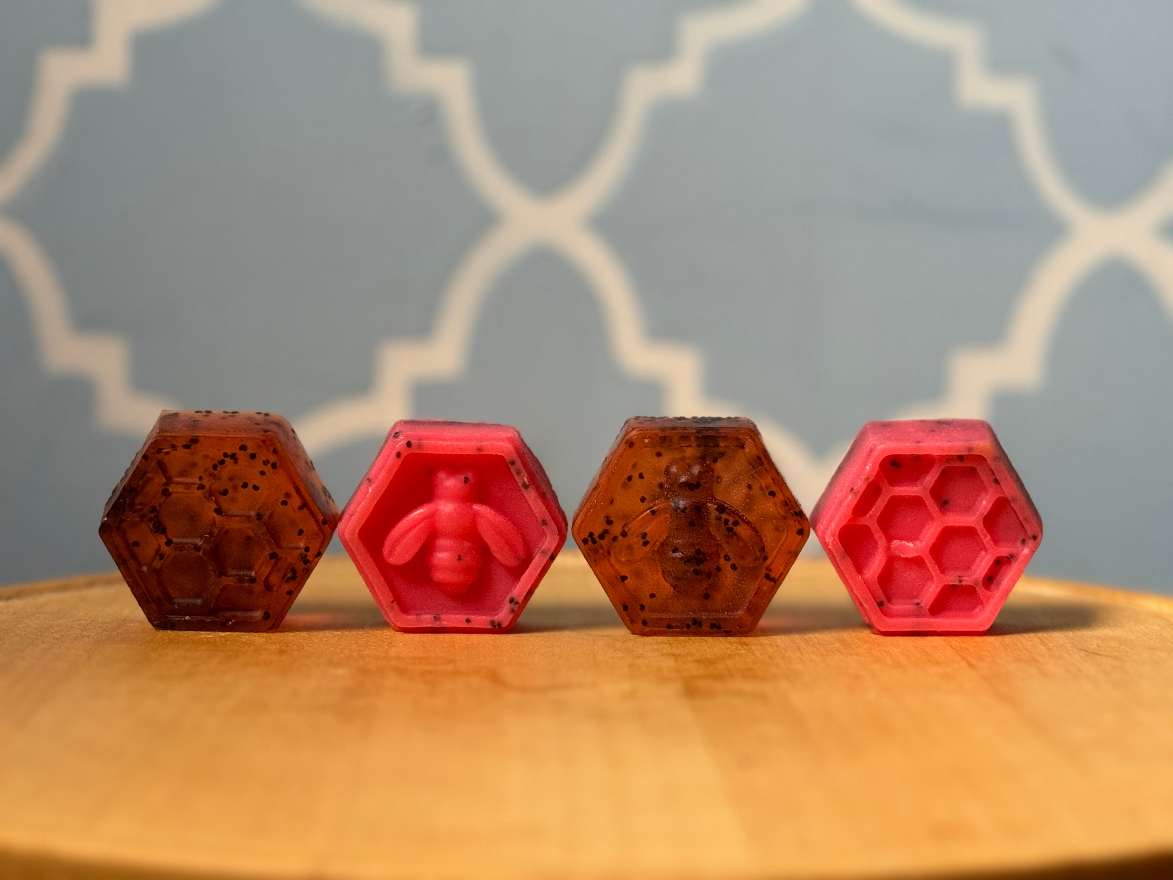 Erdbeer - Peeling Seife