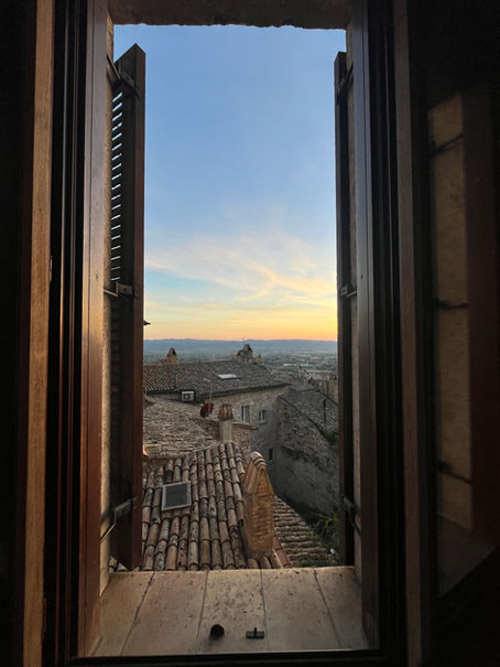 Sunset in Assisi