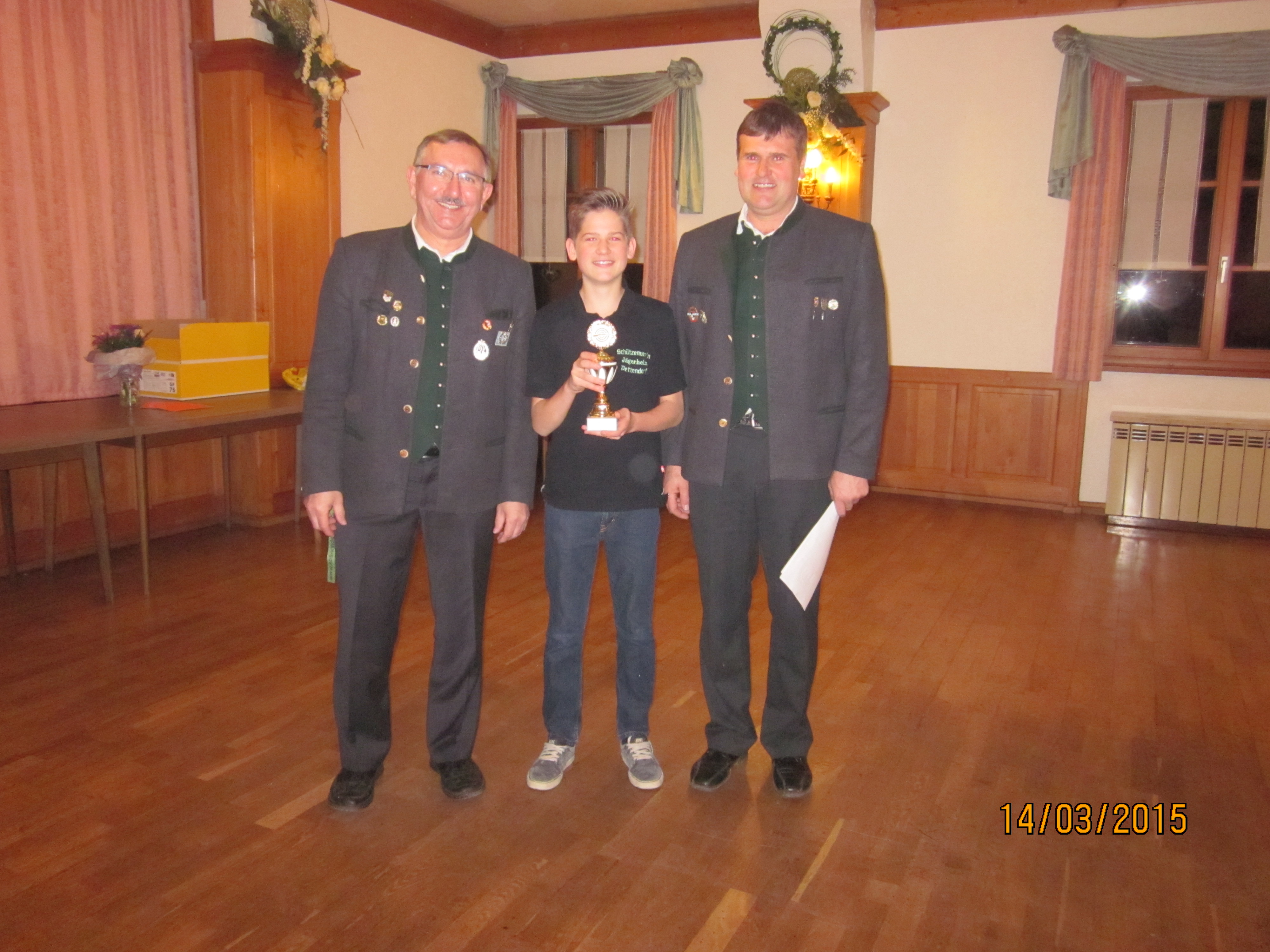 den 3. Jugendpokal sicherte sich