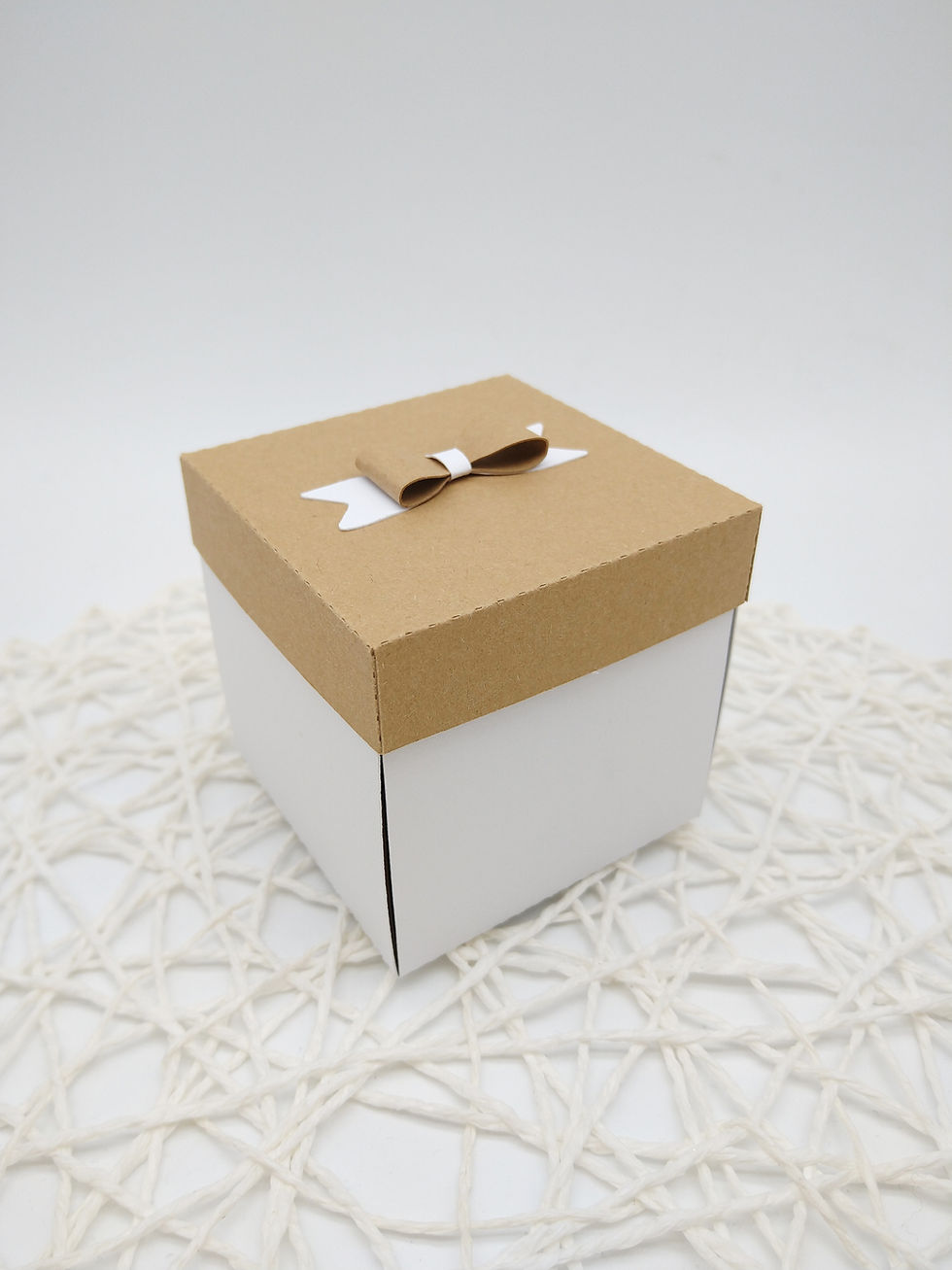 Miniaturbild: Fertige Hochzeitsbox Explosionsbox Vintage Geschenkbox zweifarbig H05
