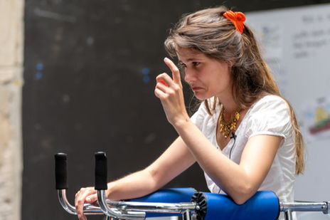 Deep learning amnésie profonde de Samuel Petit (Compagnie Eventually) - Résidence au Théâtre l’Echangeur à Bagnolet - Juin 2024 © 20100LEVY