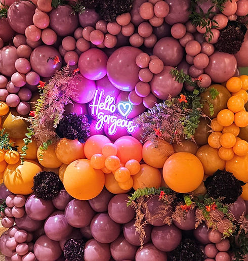 fotovägg-ballonger-blommor-creativecelebrations