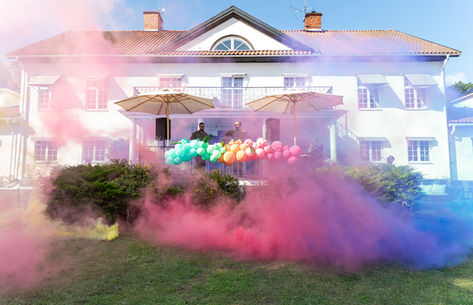 Bröllopsdekoration ballonger bröllop Bålsta. Creative Celebrations