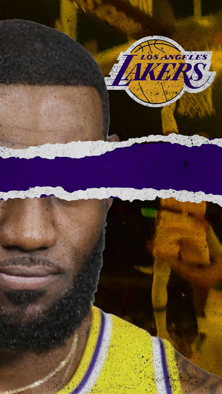 Clippers vs Lakers SOLO LEBRON 720.gif