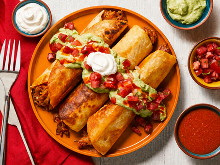 Spicy Fuego Pork Taquitos