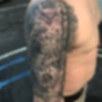 Owl Tattoo (Healed) by Robin Patel