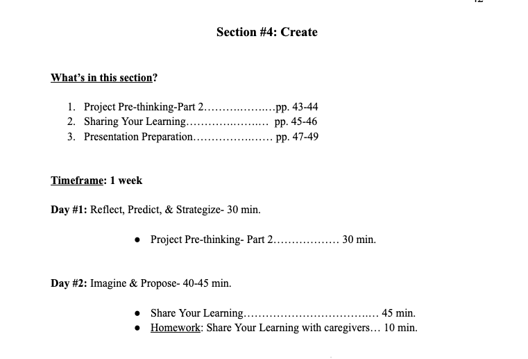 Thumbnail: Student-Led Learning Project Workbook- priced per building