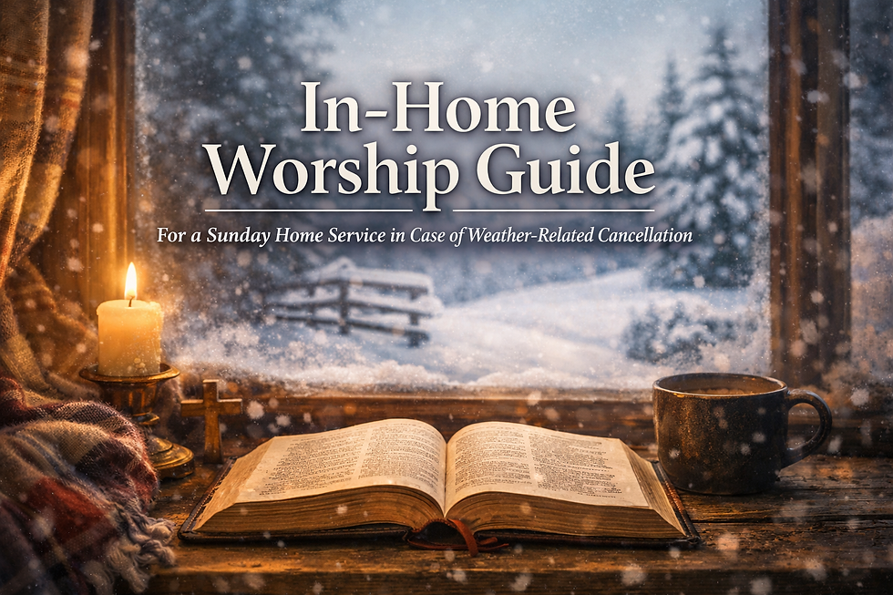 In-Home Worship Guide