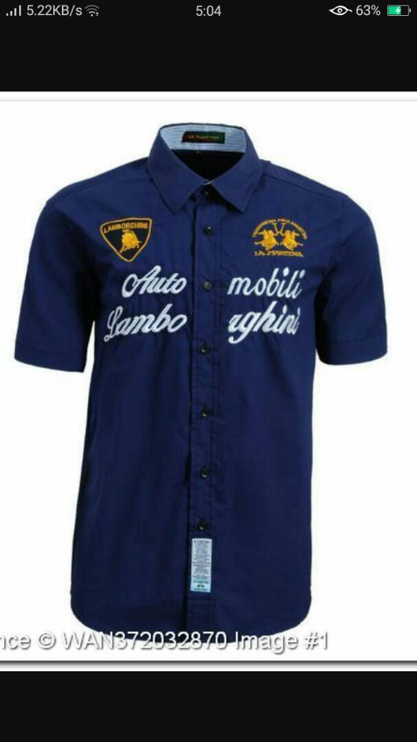 Thumbnail: Collar Cotton Shirt
