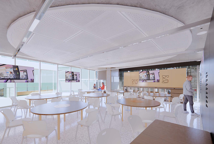 Interior render of the Apple Foundation scheme design