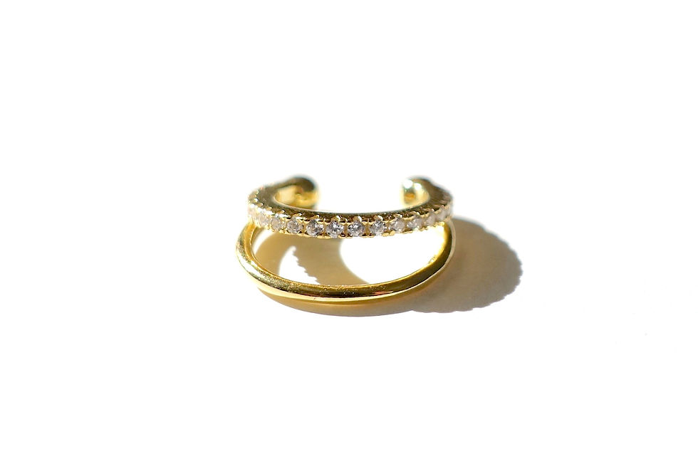 Limited collection: Ear cuff (Double ring)