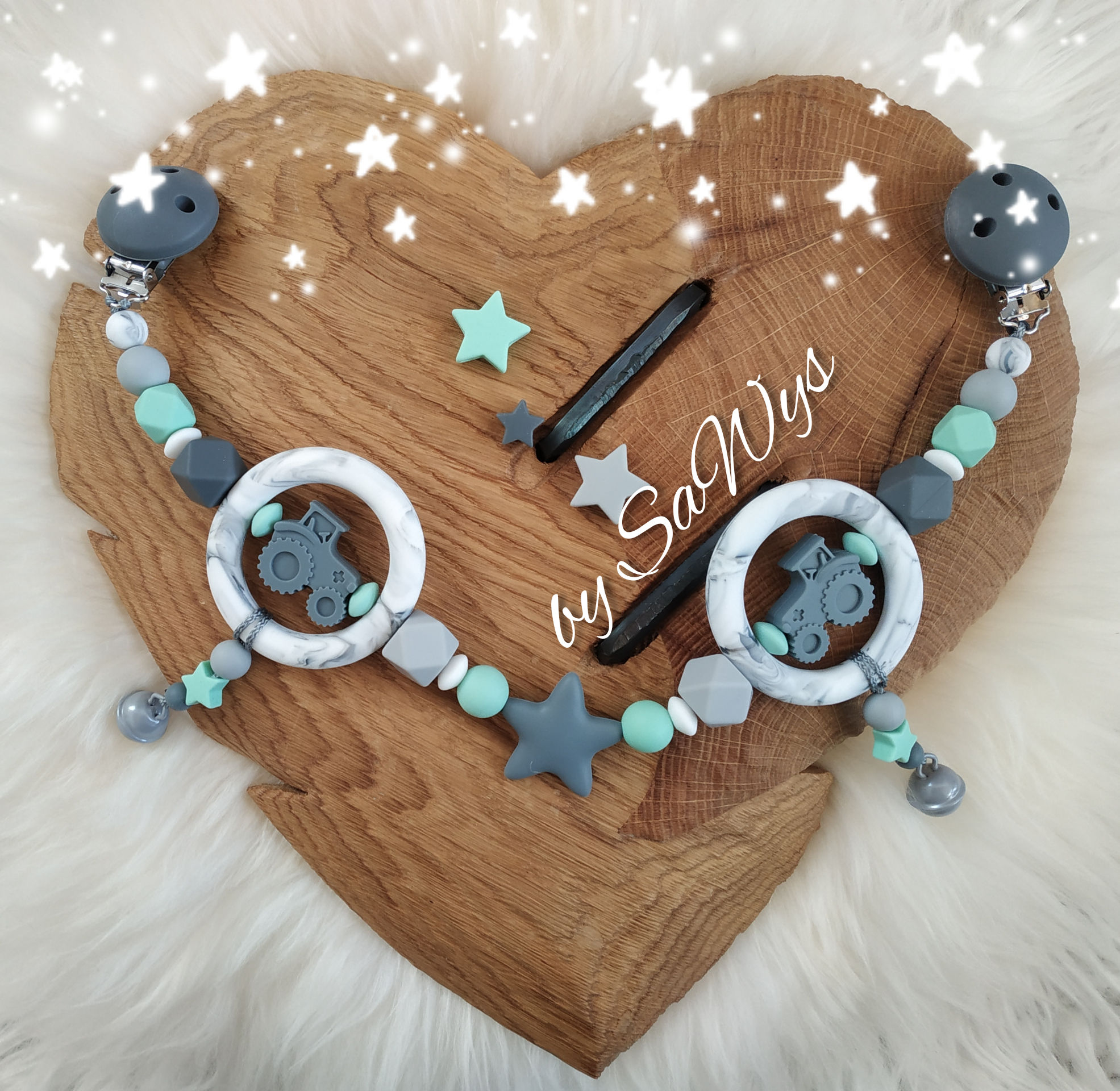 Kinderwagenkette Traktor