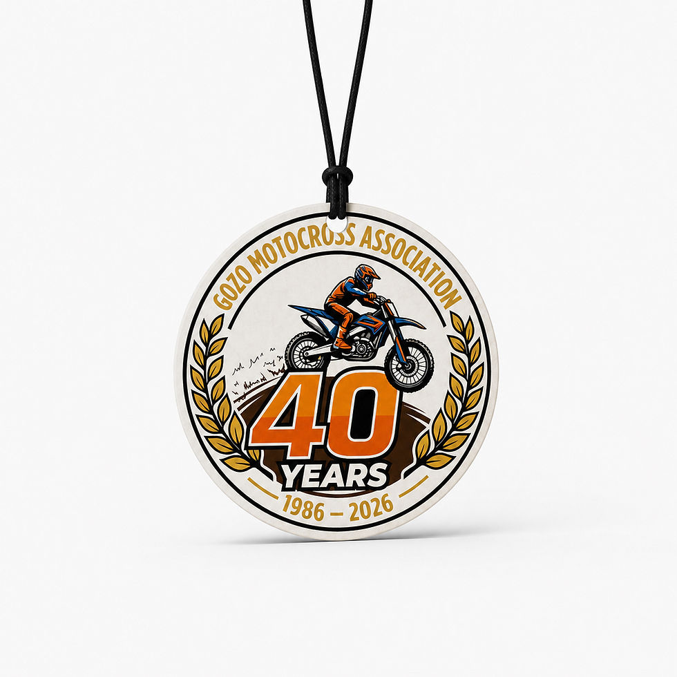 Thumbnail: GMA 40th YEAR ANNIVERSARY LOGO CAR AIR FRESHENER