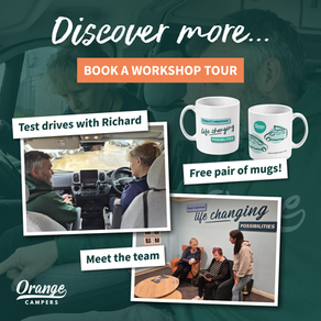 Your Guide to the Orange Campers Workshop Tour: Meet the team and explore behind the scenes