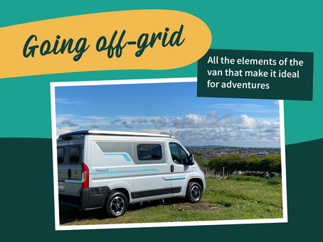 Going off-grid: All the elements of the van that make it ideal for off-grid adventures