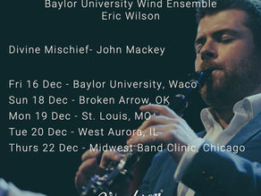 TOUR: John Mackey's Clarinet Concerto