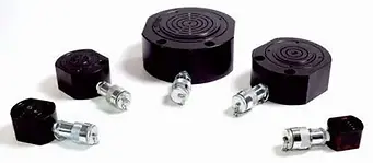 Extraflache Hydraulikzylinder einfachwirkend mit Rückholfeder