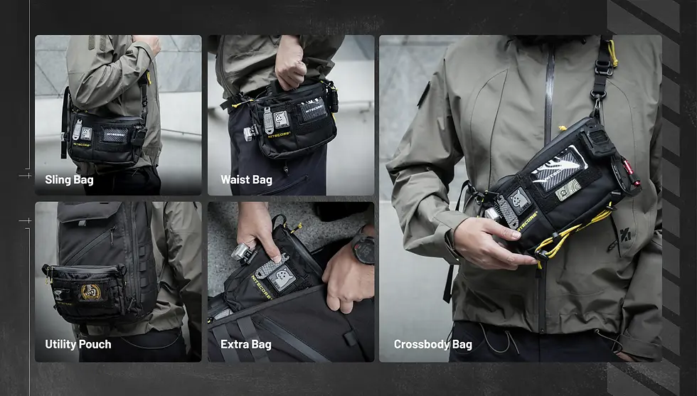 Thumbnail: Nitecore SLB08 Modulaire Schouder Tas