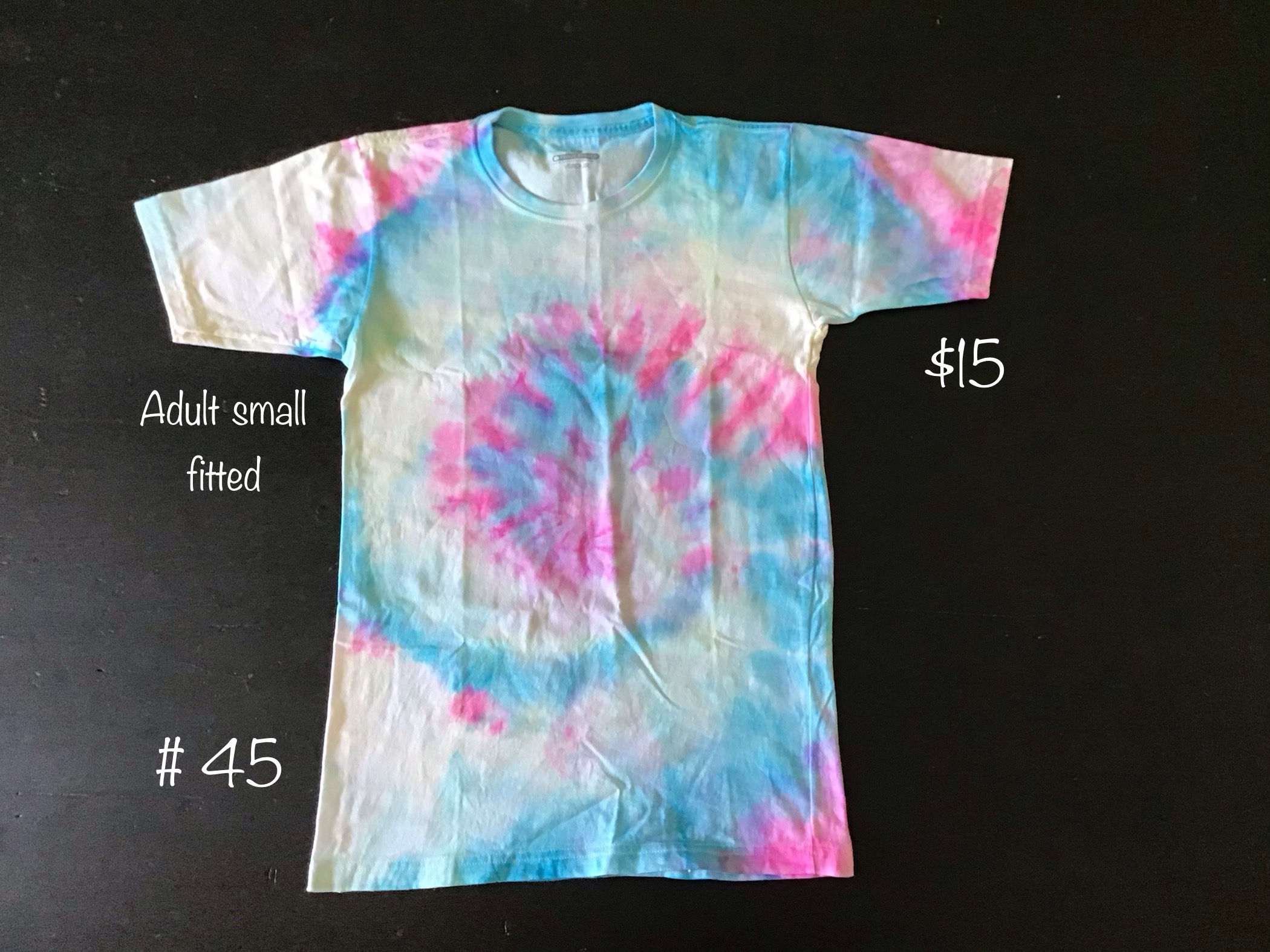 TieDye T-Shirt Blue/Pink