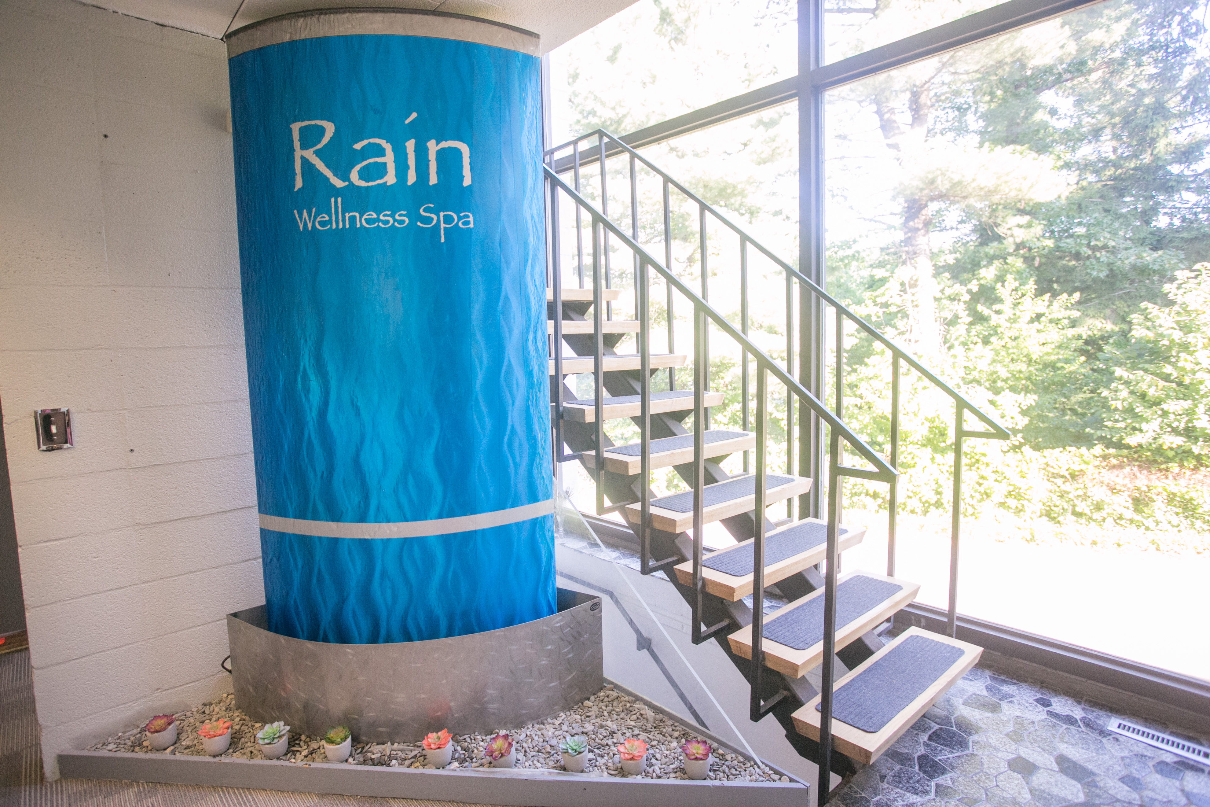 Rain Shoreline's Destination Wellness Spa CT Salt Cave Branford