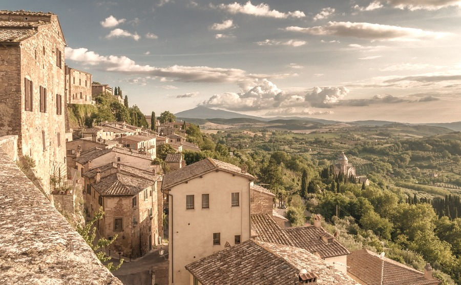 landscape Montepulciano