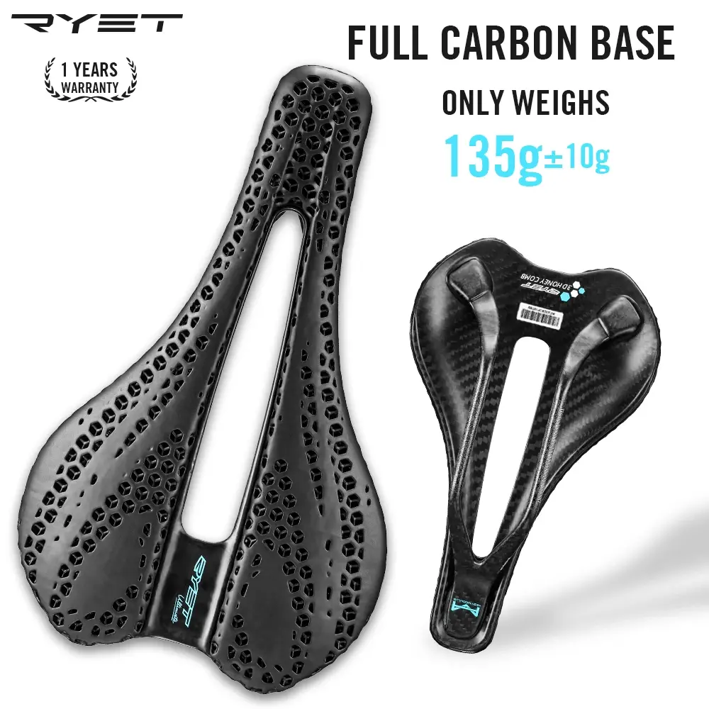 Carbon 3d-Printed Bike Saddle 7x7