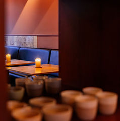 Kaarslicht en keramiek