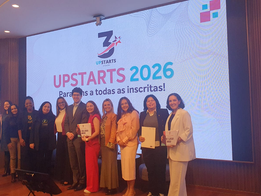 3º Upstarts entrega prêmios em cerimônia que reuniu empreendedoras de todo o Brasil