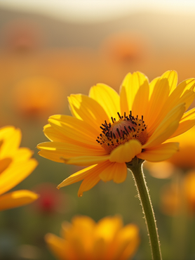 Por que as flores do campo são ideais para arranjos?
