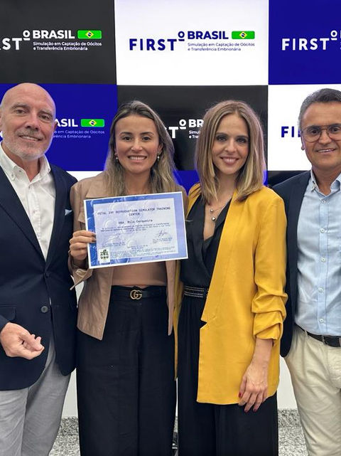 Depoimento Plataforma First Simulation Brasil - Simulação em Captação de Oócitos e Transferência Embrionária