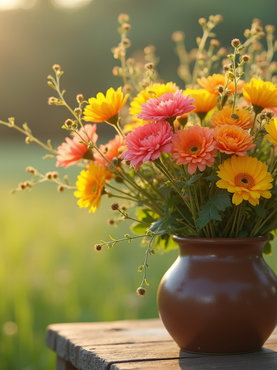 Arranjos Criativos com Flores do Campo: Encante com Simplicidade e Beleza