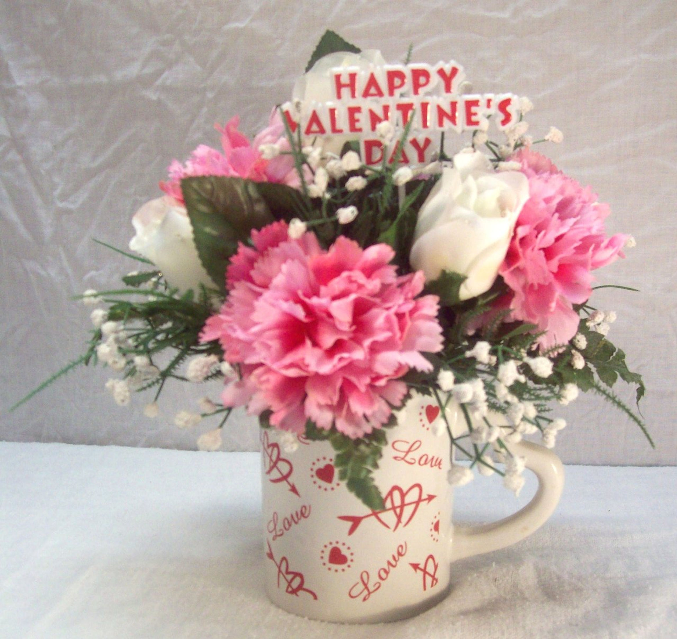 Pink and White Carns