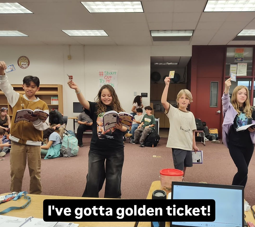 I've got a golden ticket