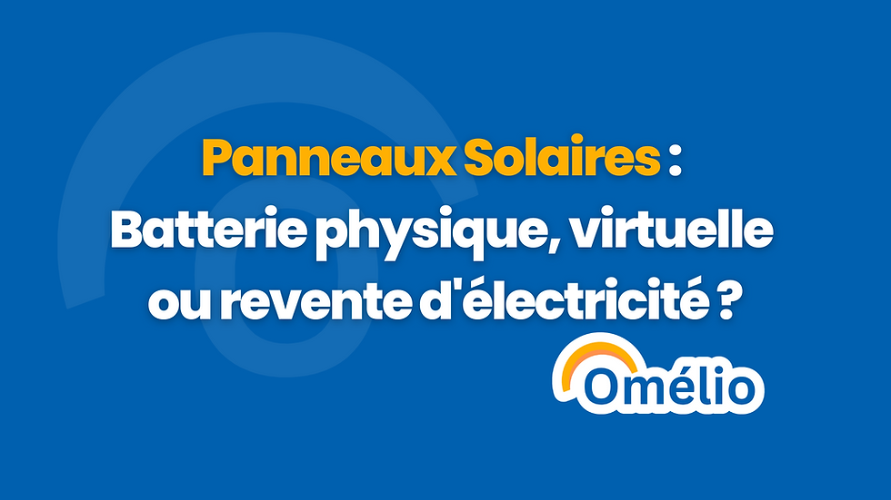 Panneaux Solaires : Batterie Physique, Virtuelle ou Revente d’Électricité ? Le Guide Complet pour Choisir en 2025