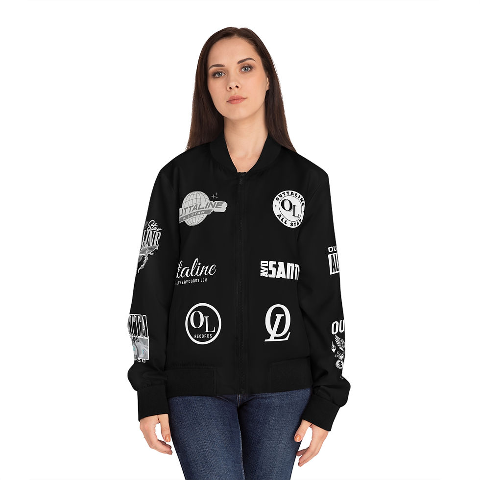 Thumbnail: OL Women's Bomber Jacket (AOP)