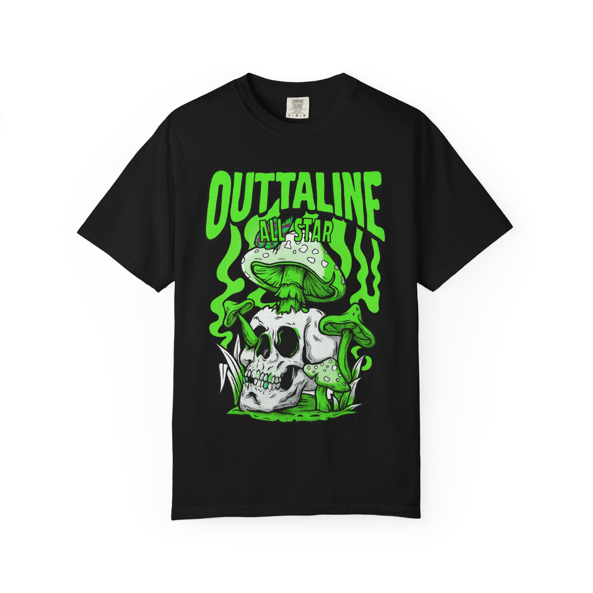 Outtaline (Trippy Green) All Star Unisex T-Shirt
