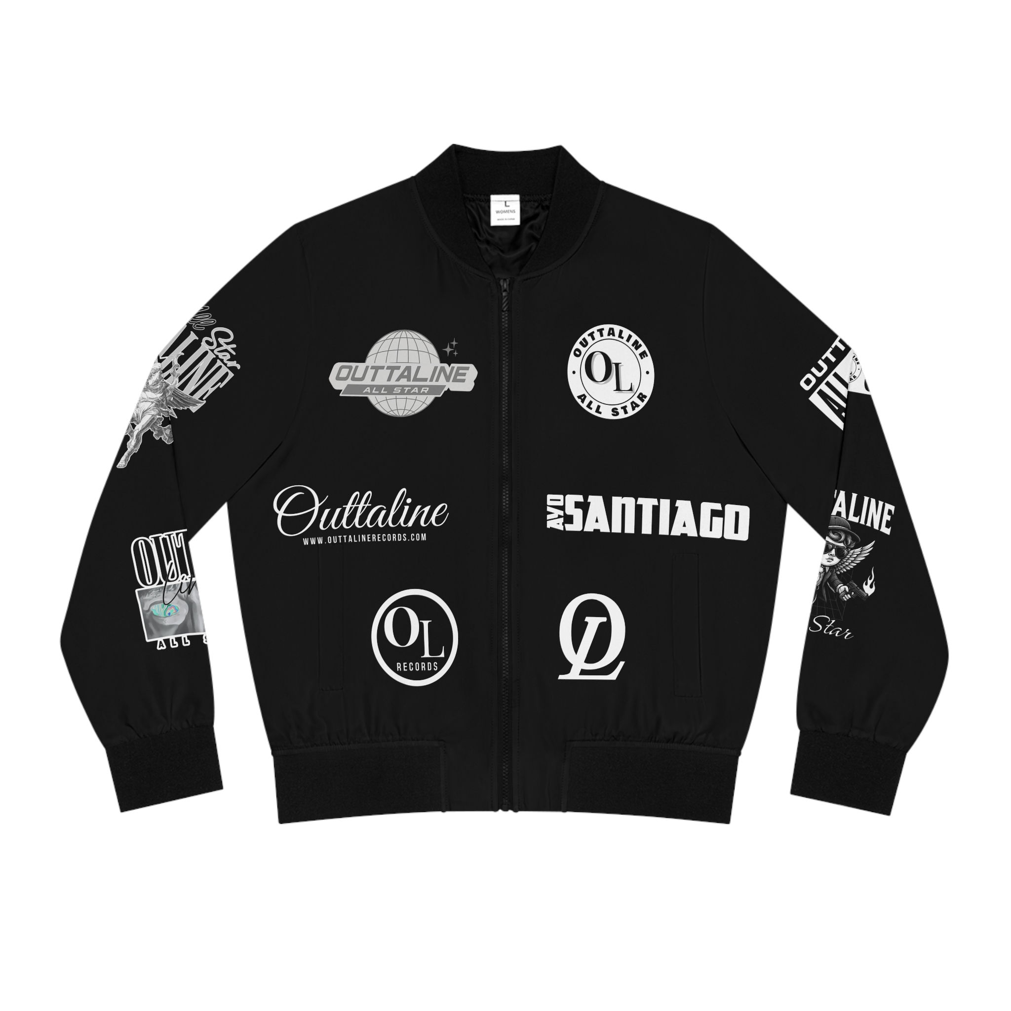 OL Women's Bomber Jacket (AOP)