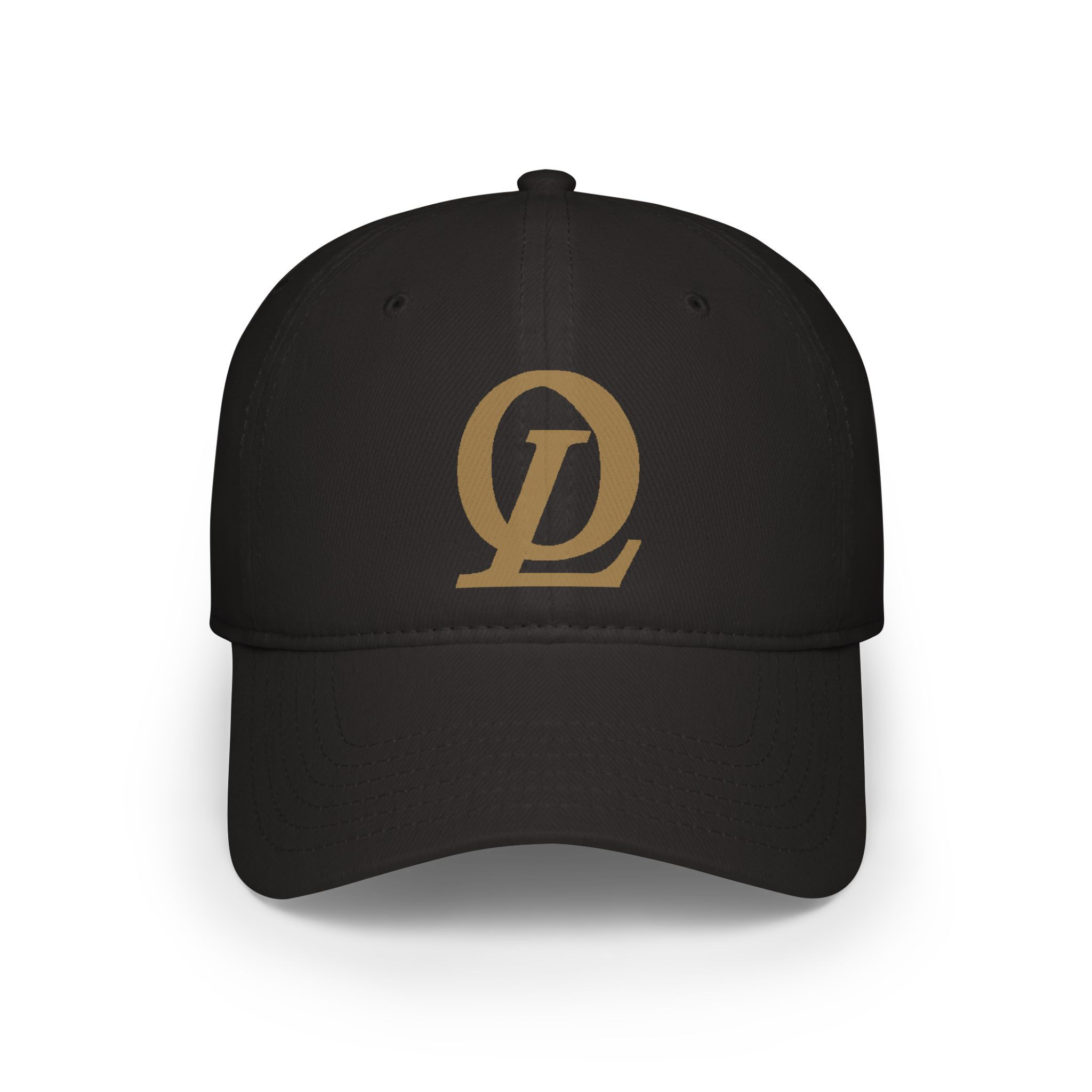 Brown LUX Outtaline All Star Stylish Low Profile Baseball Cap